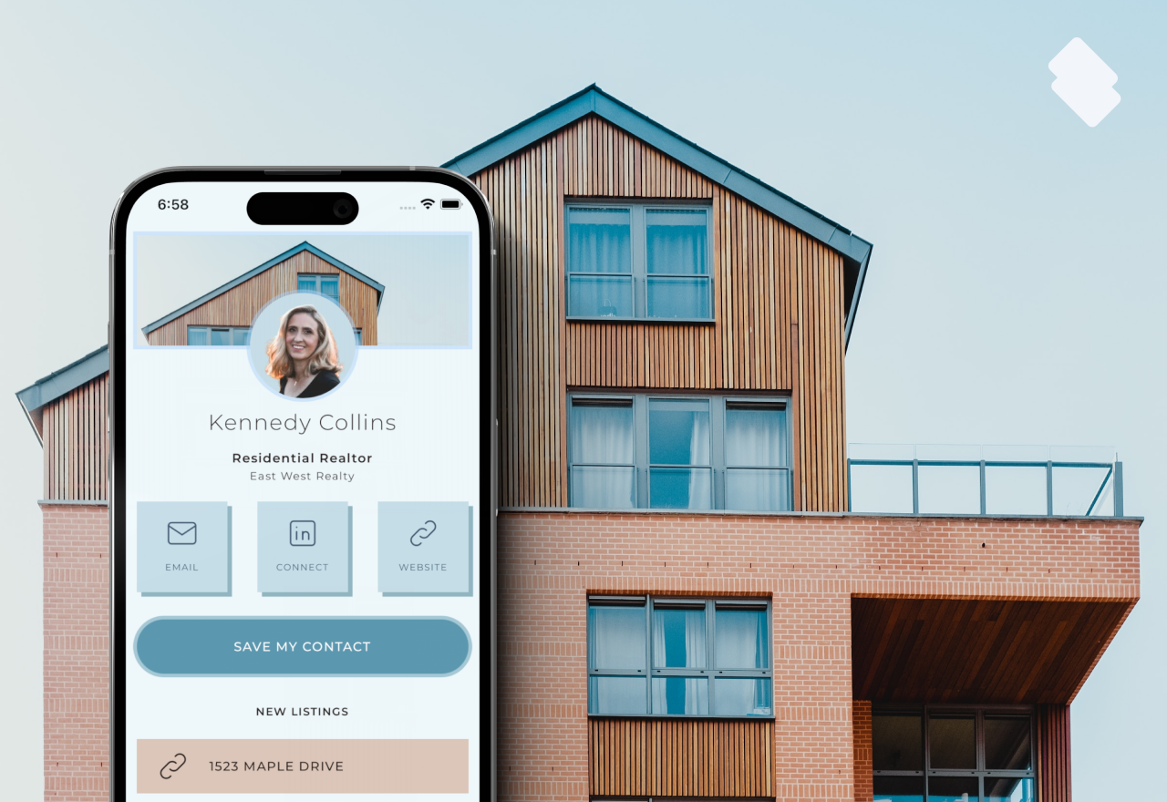 Best Digital Business Card for Realtors Social Card