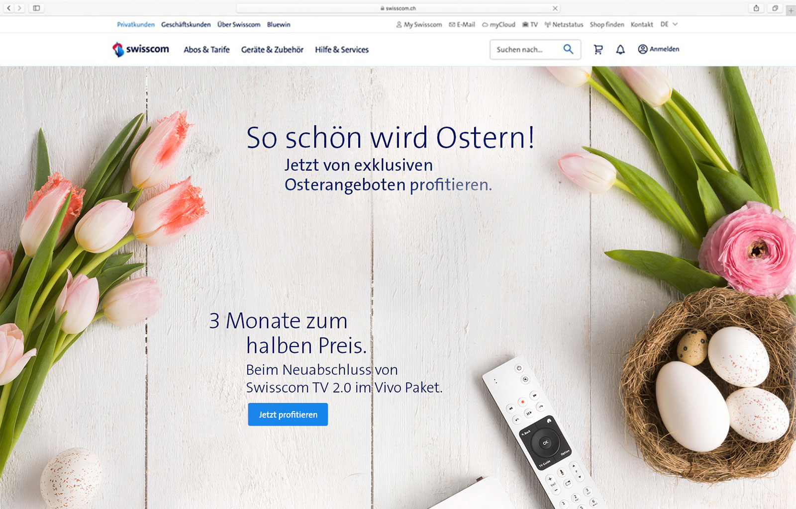 Displaykampagne Ostern