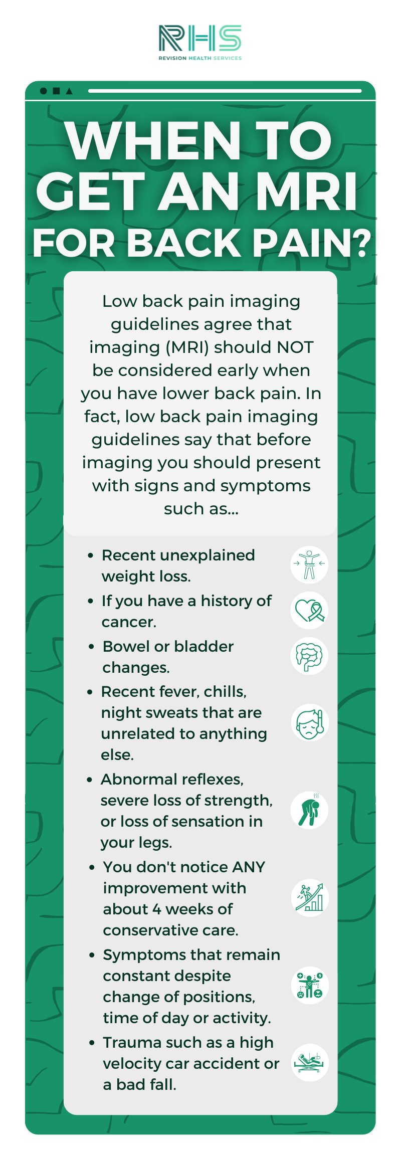 Is an MRI for lower back pain really necessary?