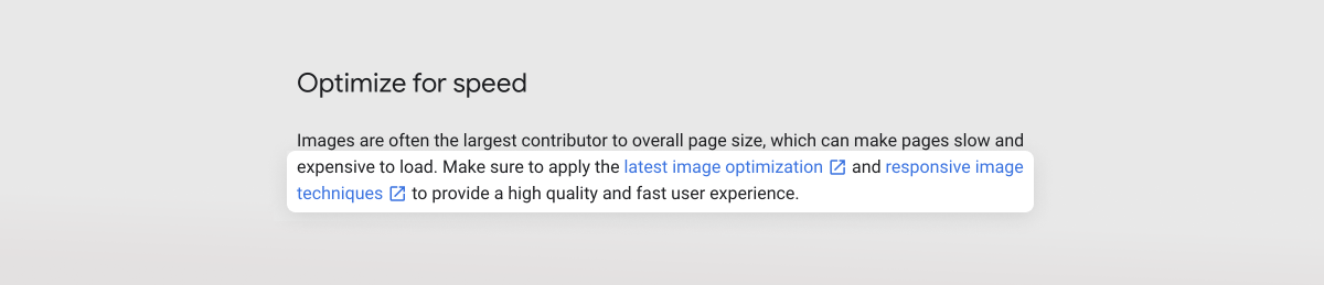 What Google says about the importance of fast websites