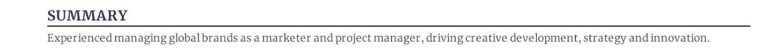 Account executive resume summary