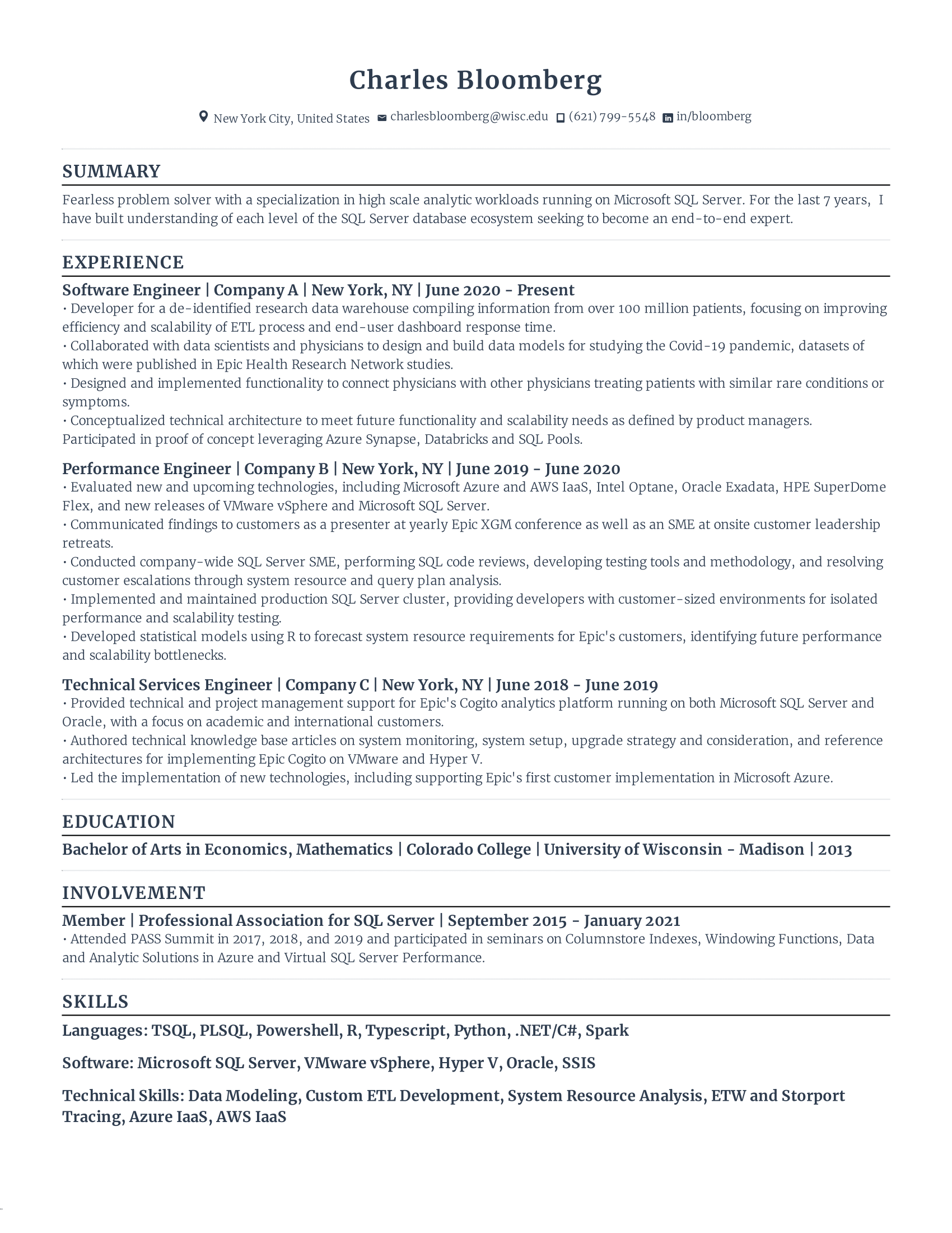 data engineer