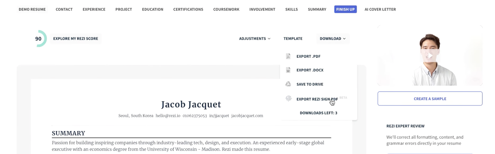 When downloading, select download as verified resume