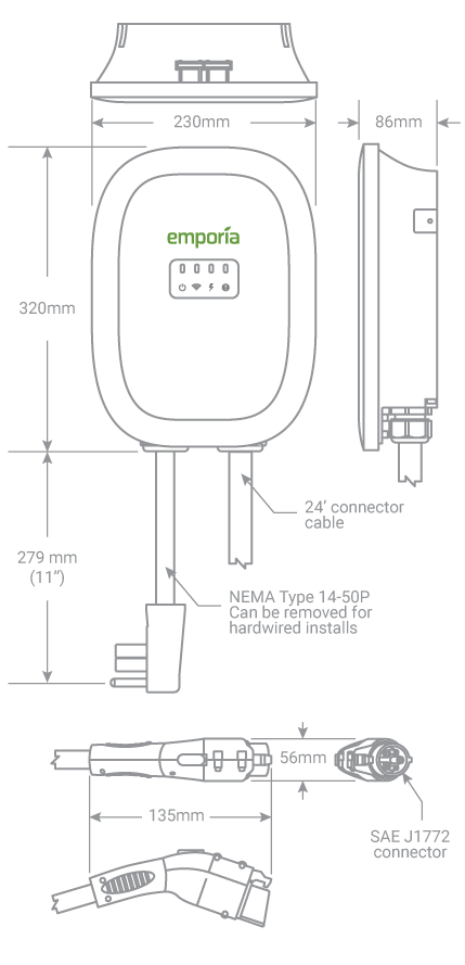 EV Charger Technical Specs