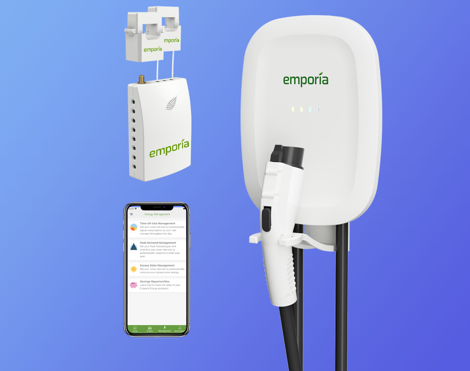 Emporia EV Charger with Load Management