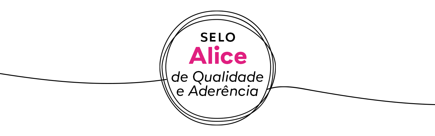 selo alice de qualidade e aderência