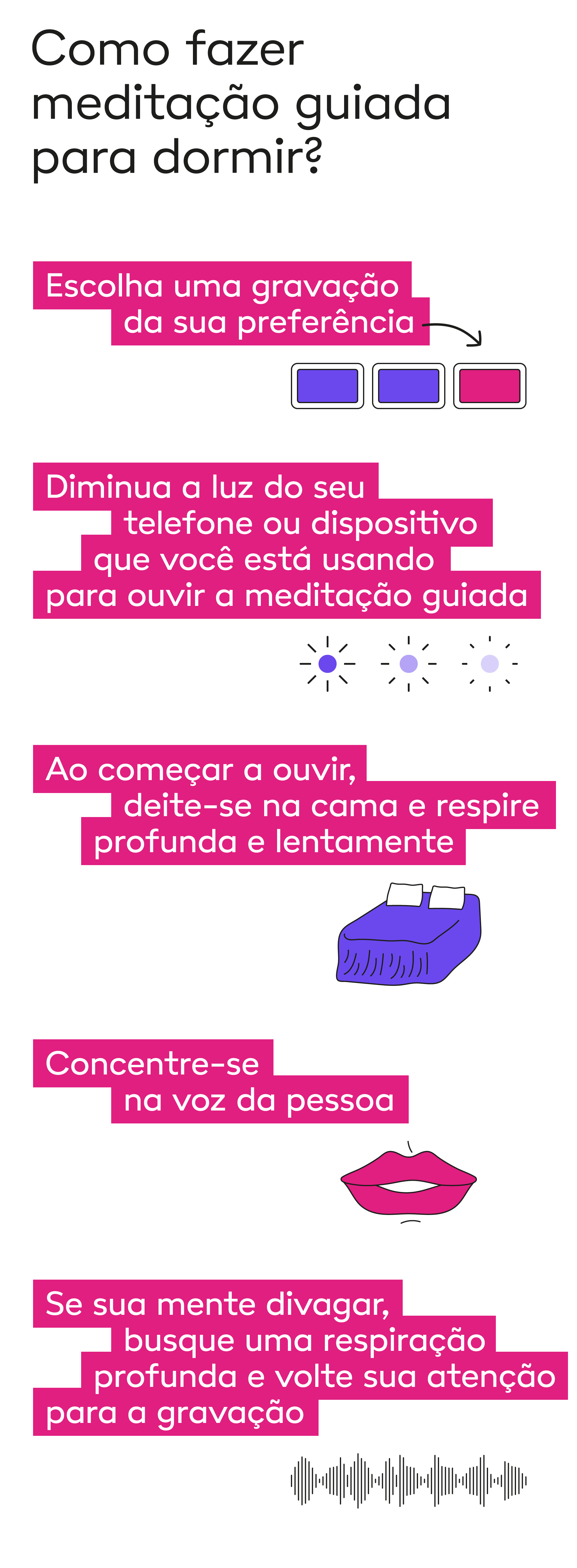 como fazer meditação guiada para dormir