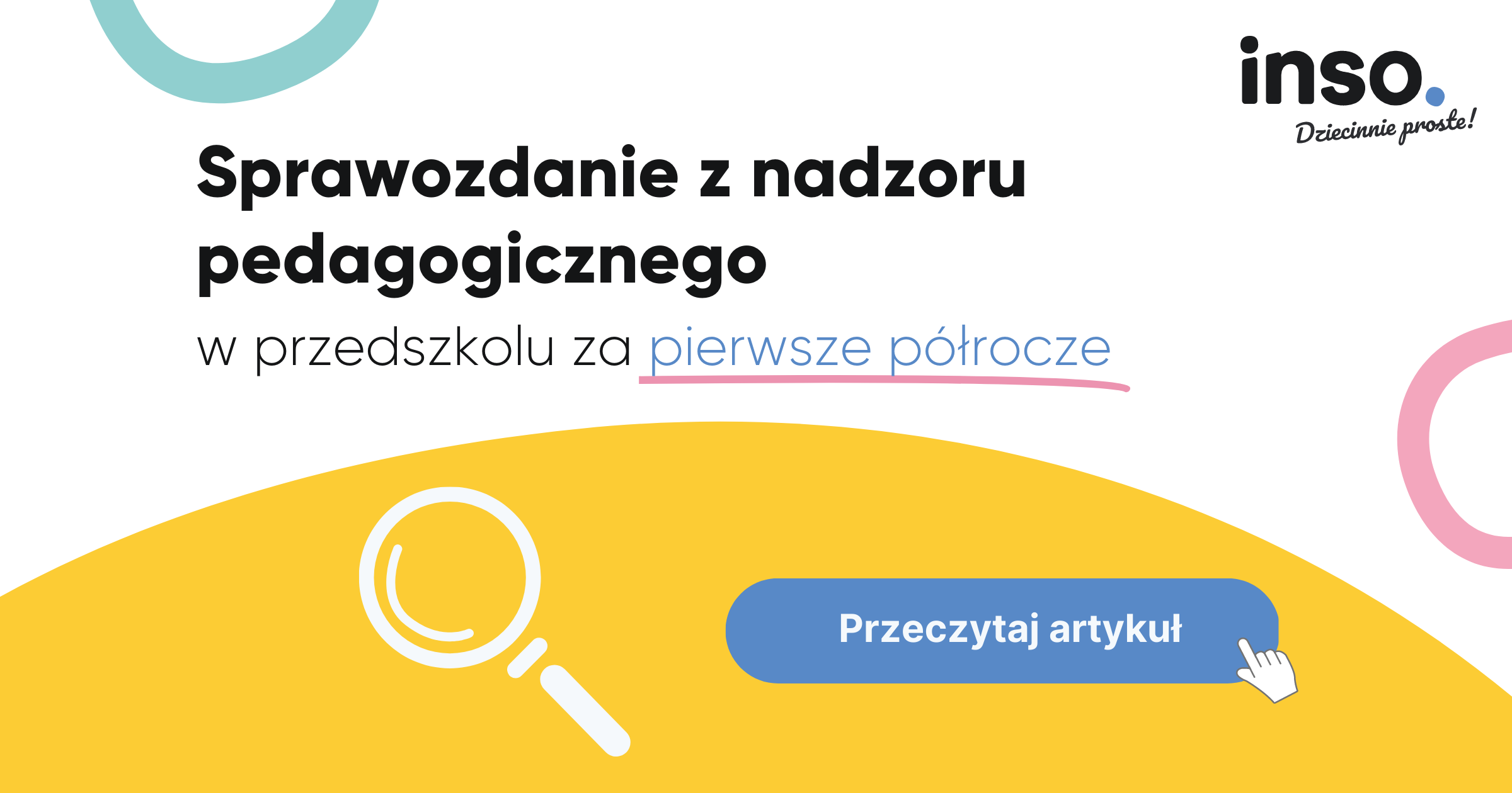 Sprawozdanie Z Nadzoru Pedagogicznego Wzor Sprawozdanie z nadzoru pedagogicznego w przedszkolu za I półrocze