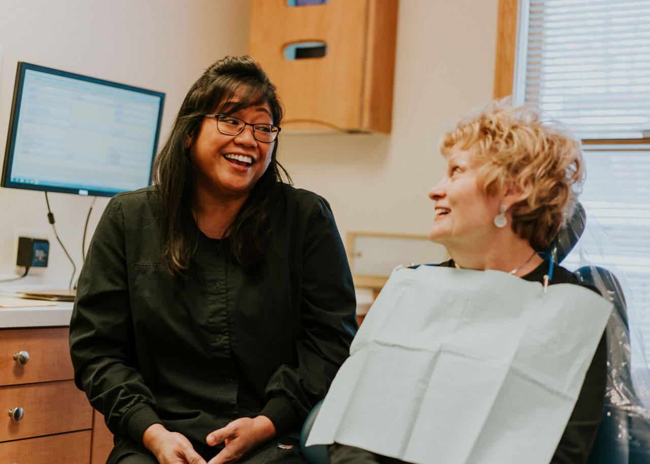 White Composite Fillings Dentists in Granville Premier Dental