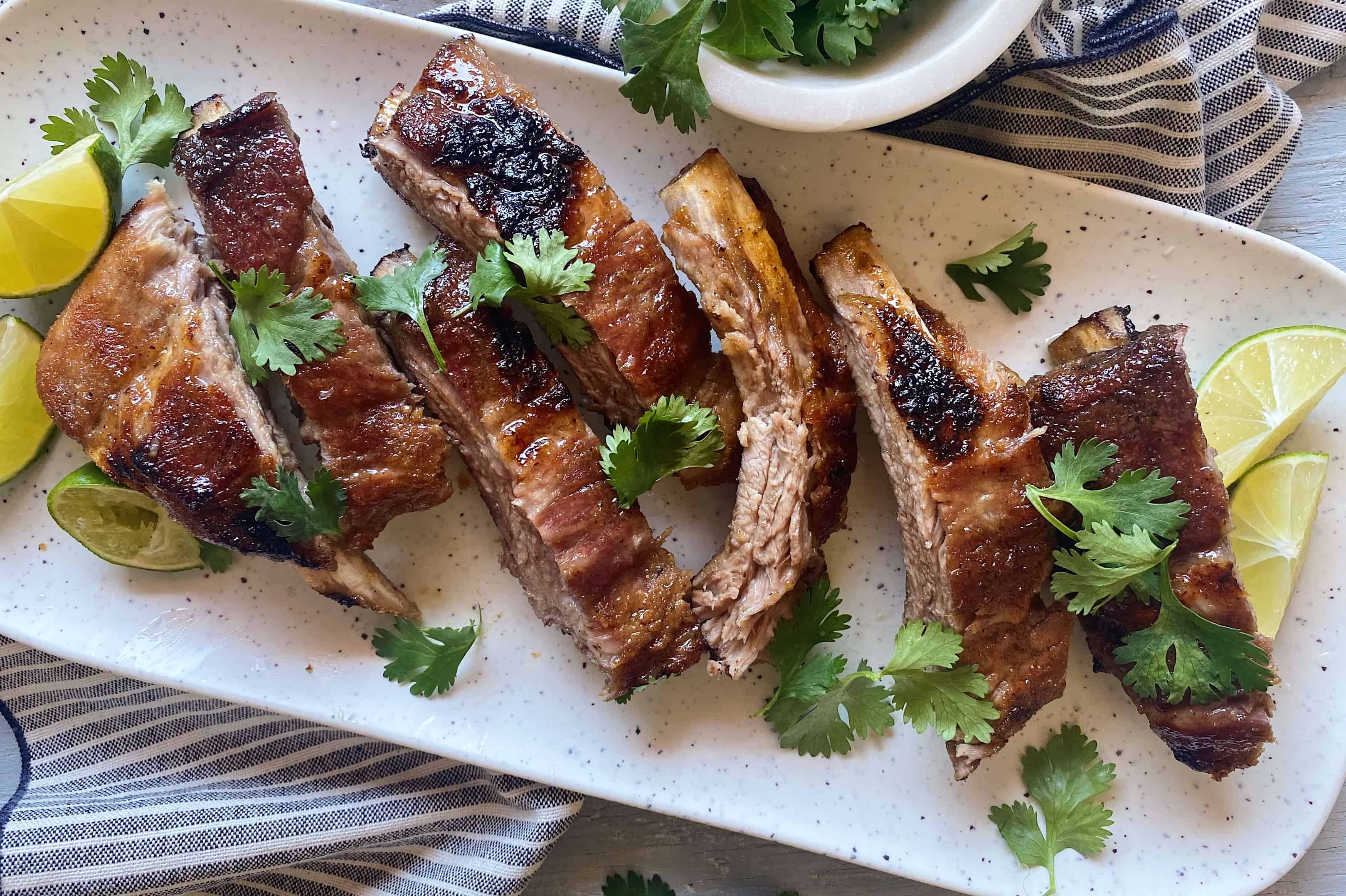 Sweet and Sticky Pineapple Pork Ribs Edible San Diego Recipe