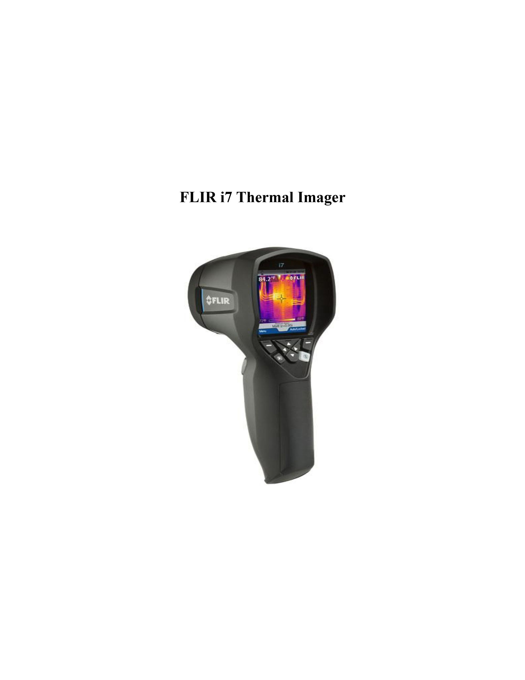 FLIR I7 THERMAL IMAGER GPRS