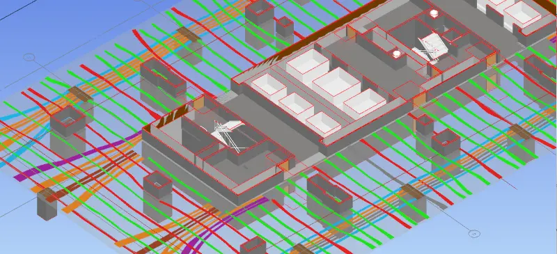 Concrete Scanning Post-Tension Cable Layout | GPRS