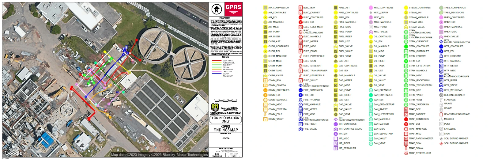 GPRS utility map PDF