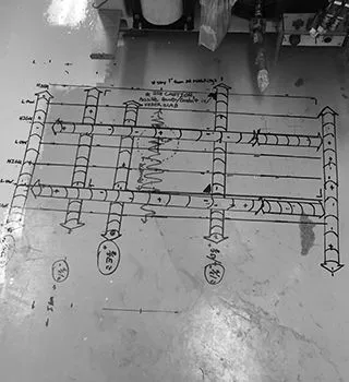 Marking anomalies in concrete with Concrete Scanning