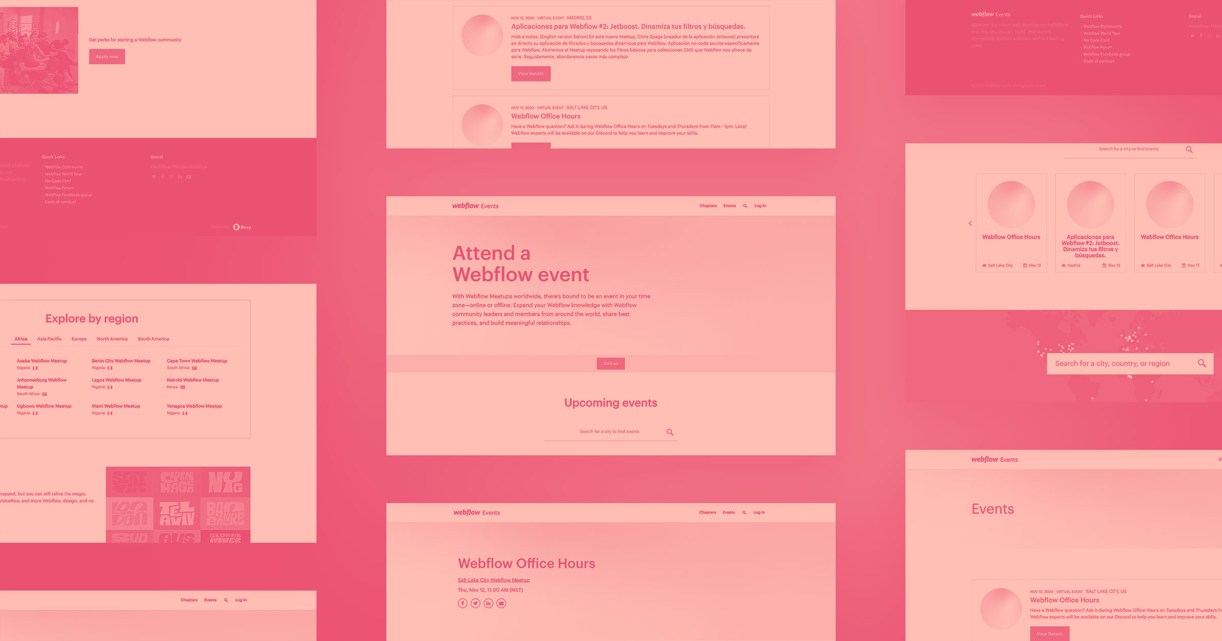 Introducing The New Webflow Events Hub Webflow Blog Introducing the new webflow events hub webflow blog