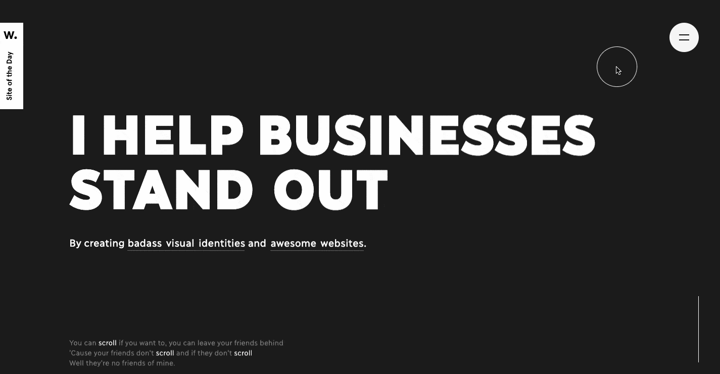 gif of Jonathan's portfolio