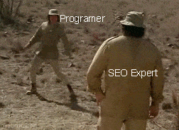 programmer vs seo expert gif