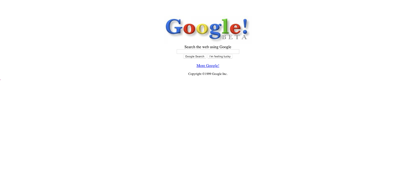 google in 199