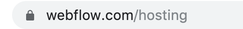 showing ssl secured url