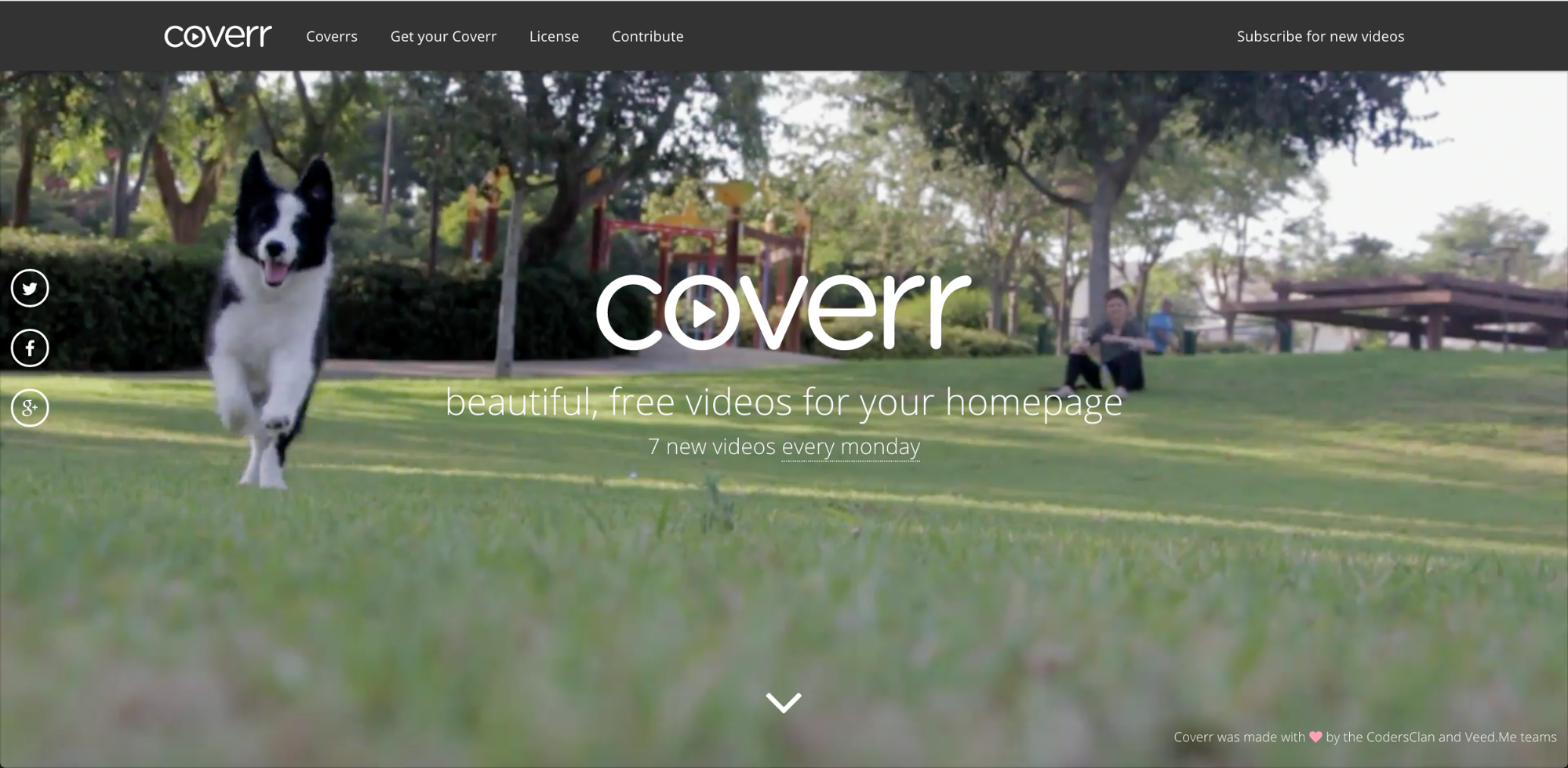 Download beautiful background videos from Coverr