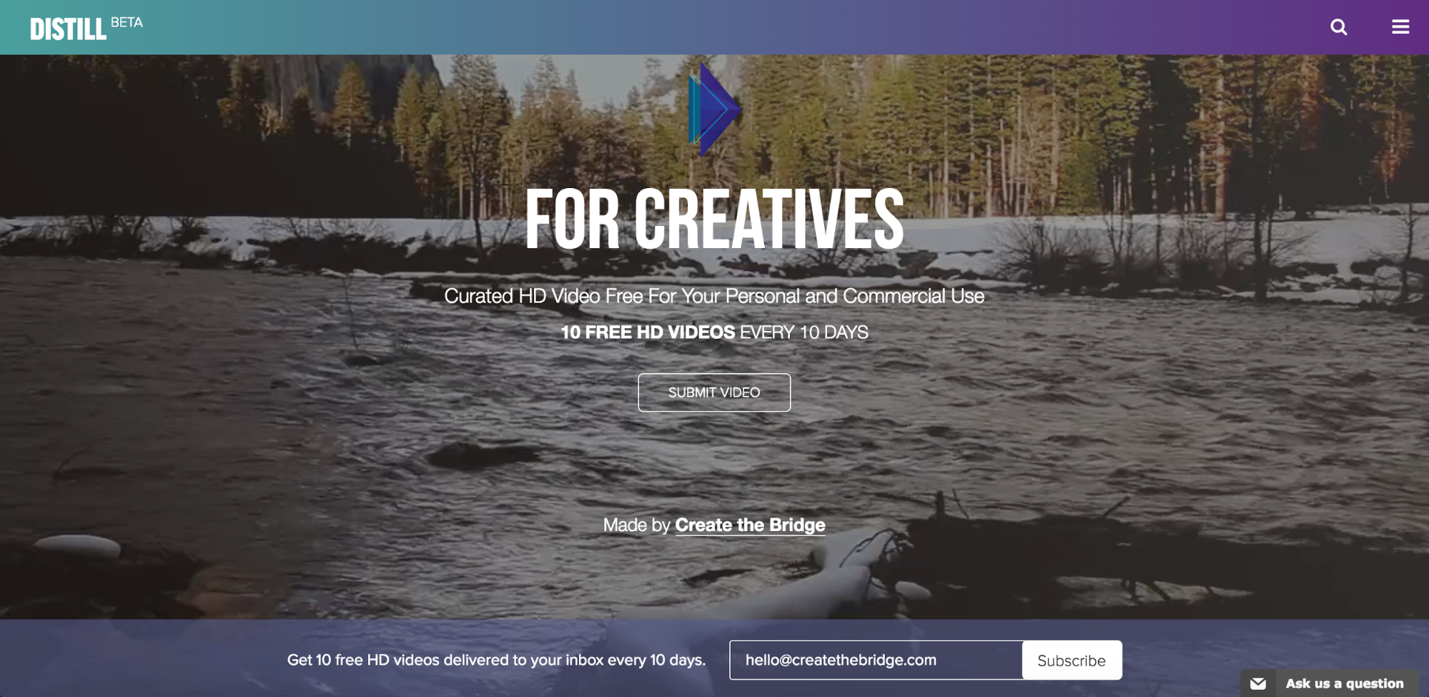 Distill offers free video files for creatives