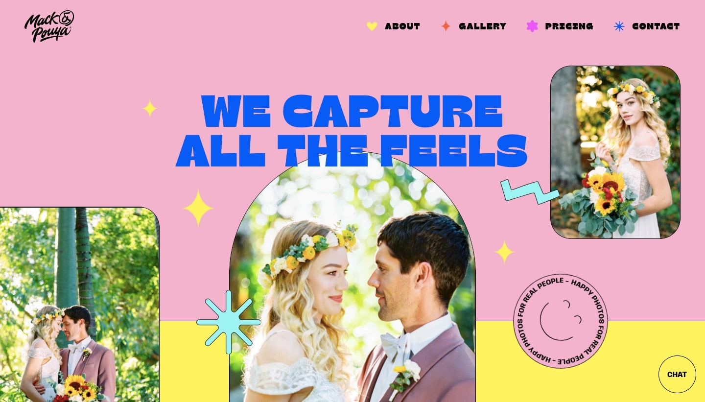 screenshot of Mack and Pouya's website