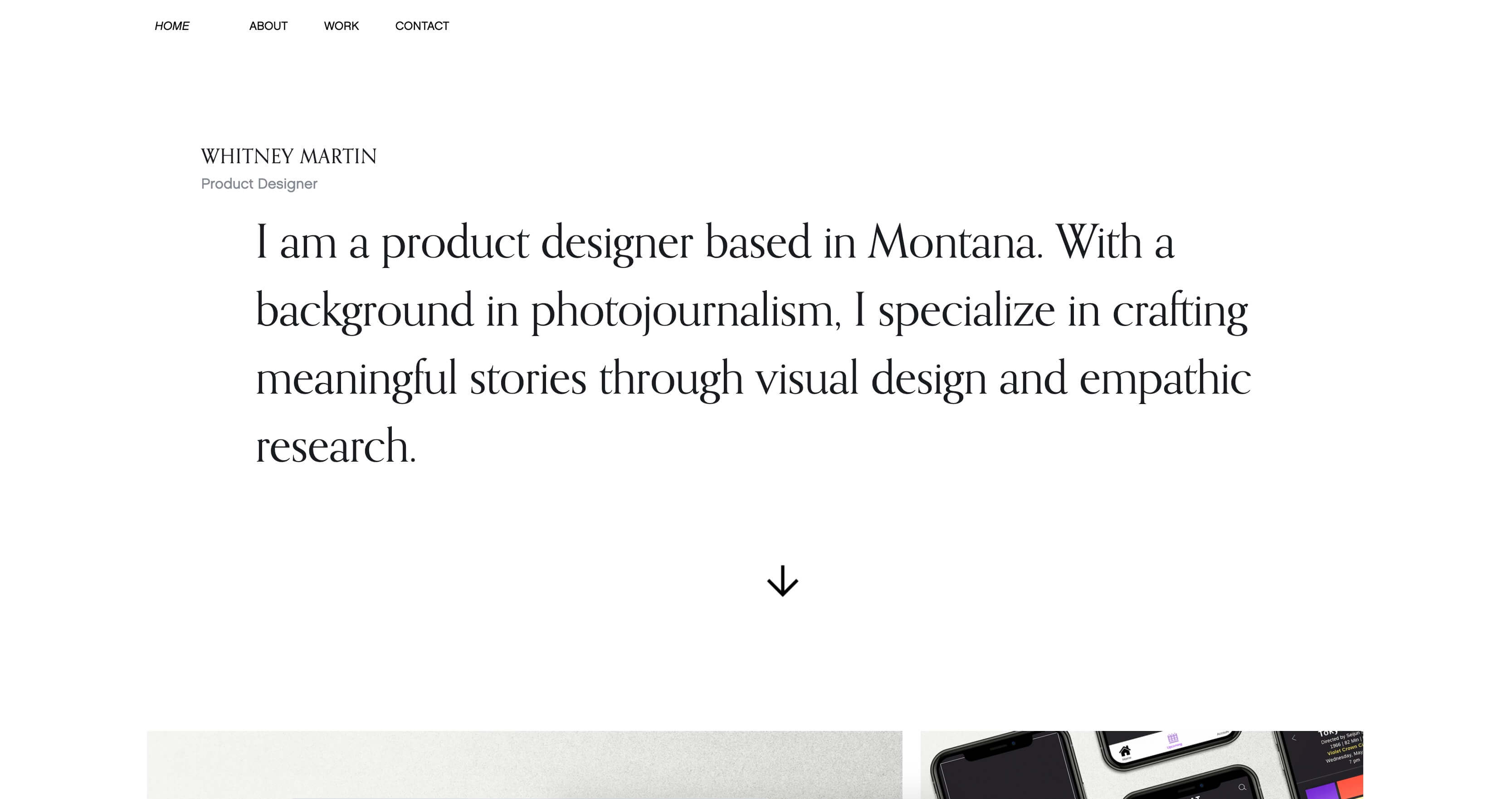 Whitney Martin's portfolio