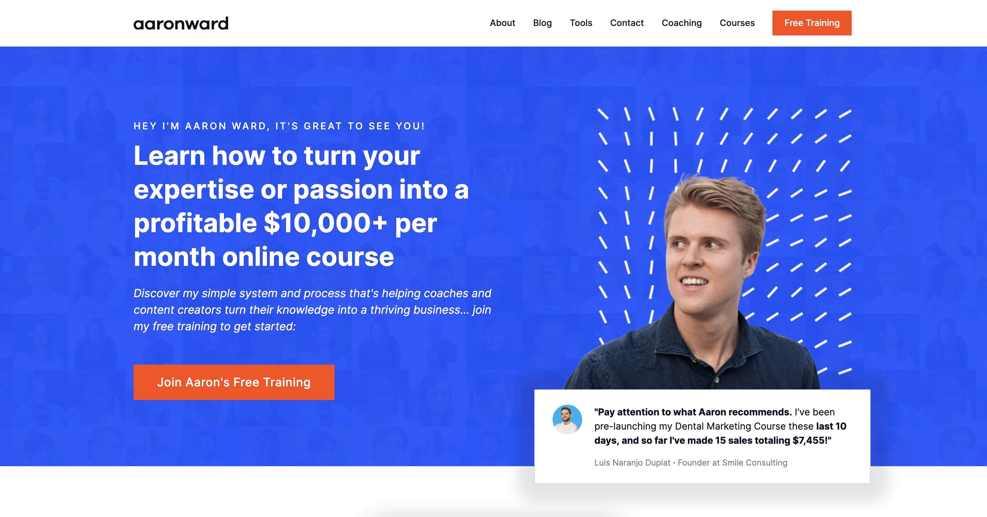 Aaron Ward's personal website