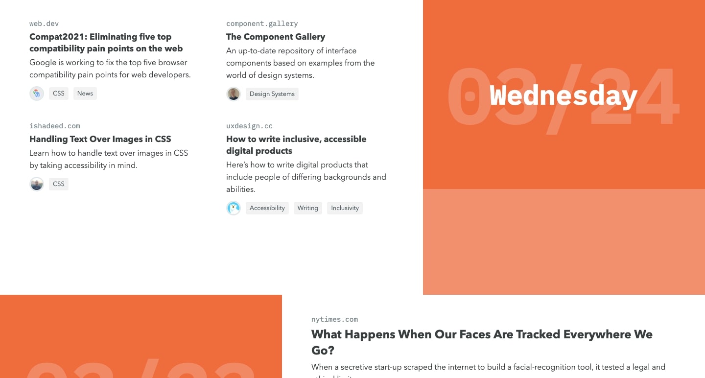An image of the Sidebar website.