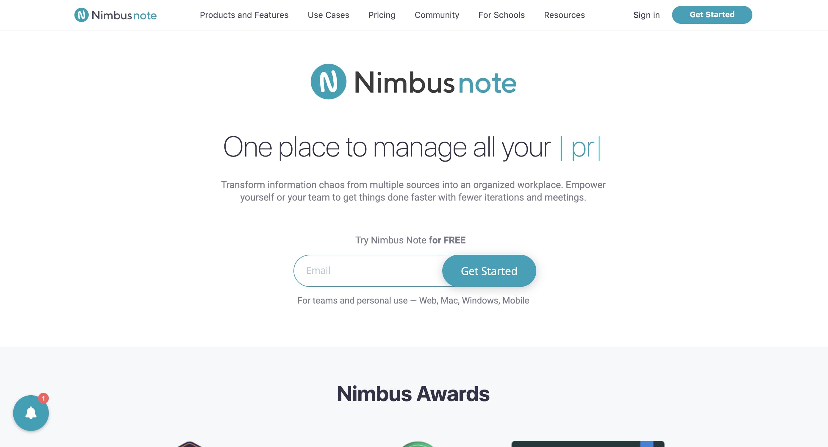 nimbus collaboration tool