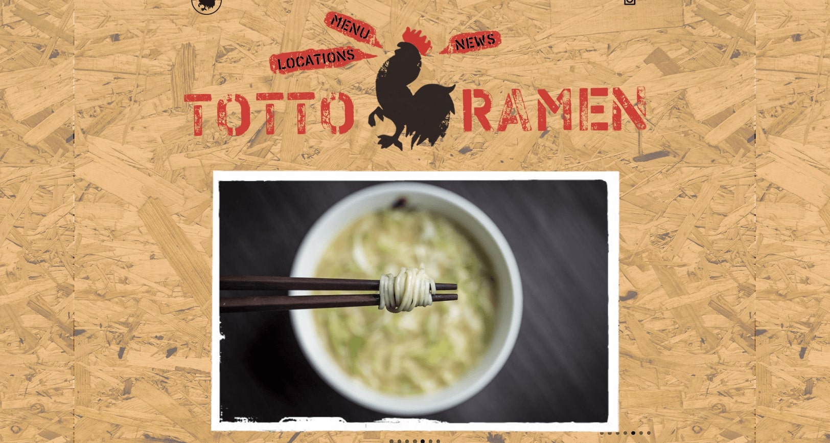 totto ramen's website