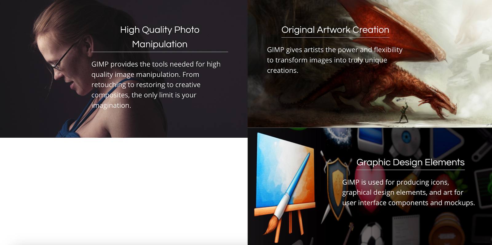 Open-source graphic design software program GIMP