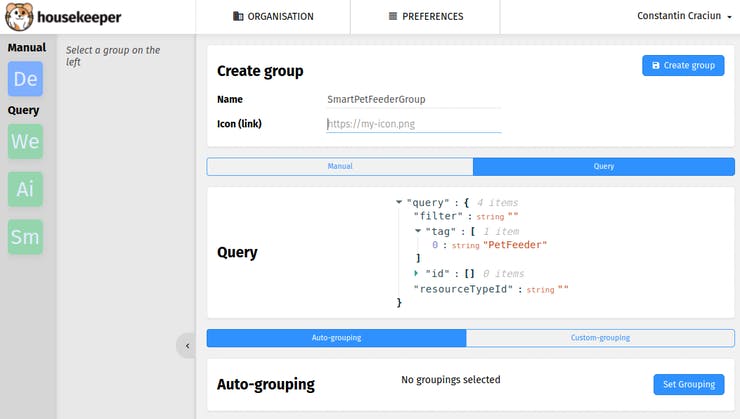 Creating a dashboard on Waylay IO