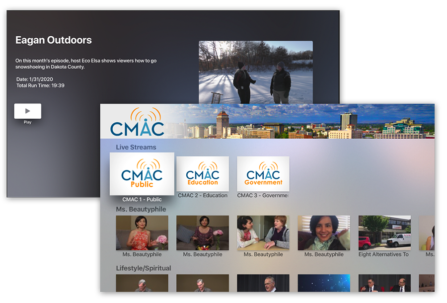 Branded Streaming App Cablecast