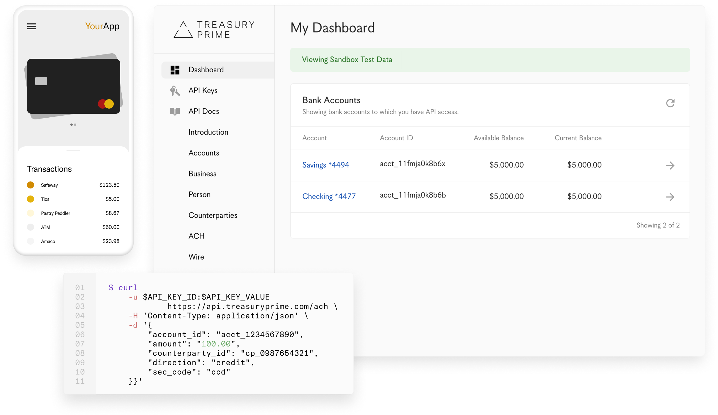 Treasury Prime | Connecting Fintechs & Banks | Financial Services