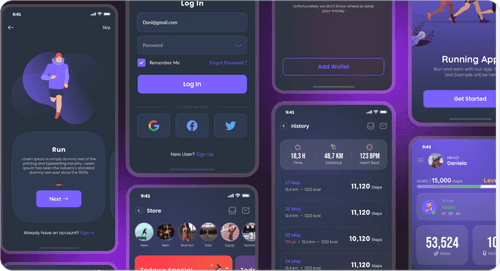 Running Mobile App
