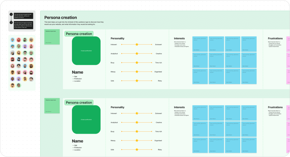 Persona and User Flow Workshop