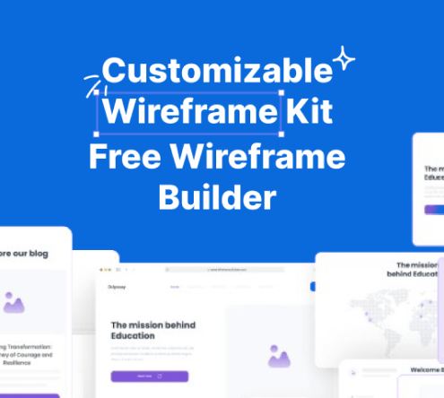 Create landing page layouts in seconds with this fully featured and accessible free Figma wireframes kit.