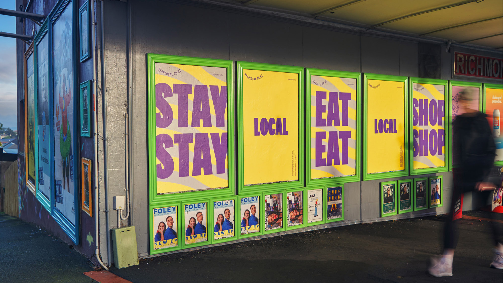 YEAH! LOCAL poster design