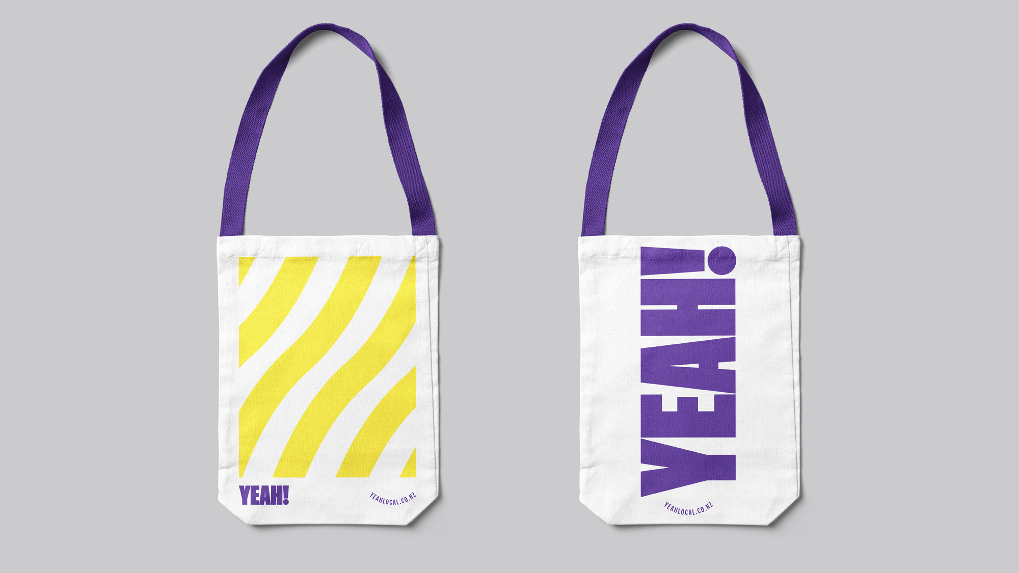 YEAH! LOCAL tote bag design