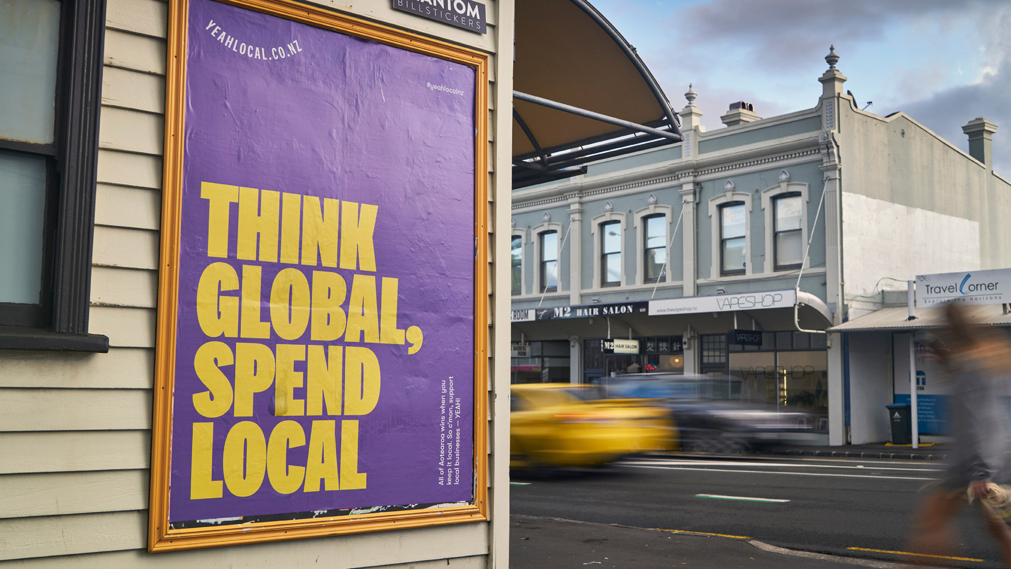 YEAH! LOCAL poster design