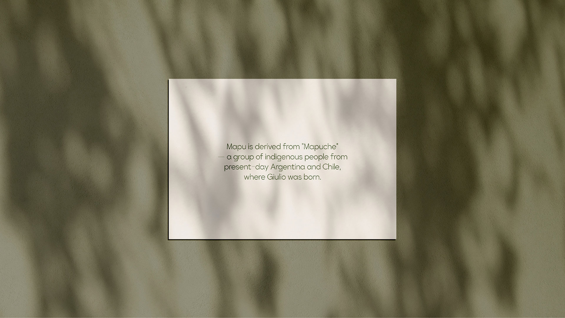 Mapu quote design
