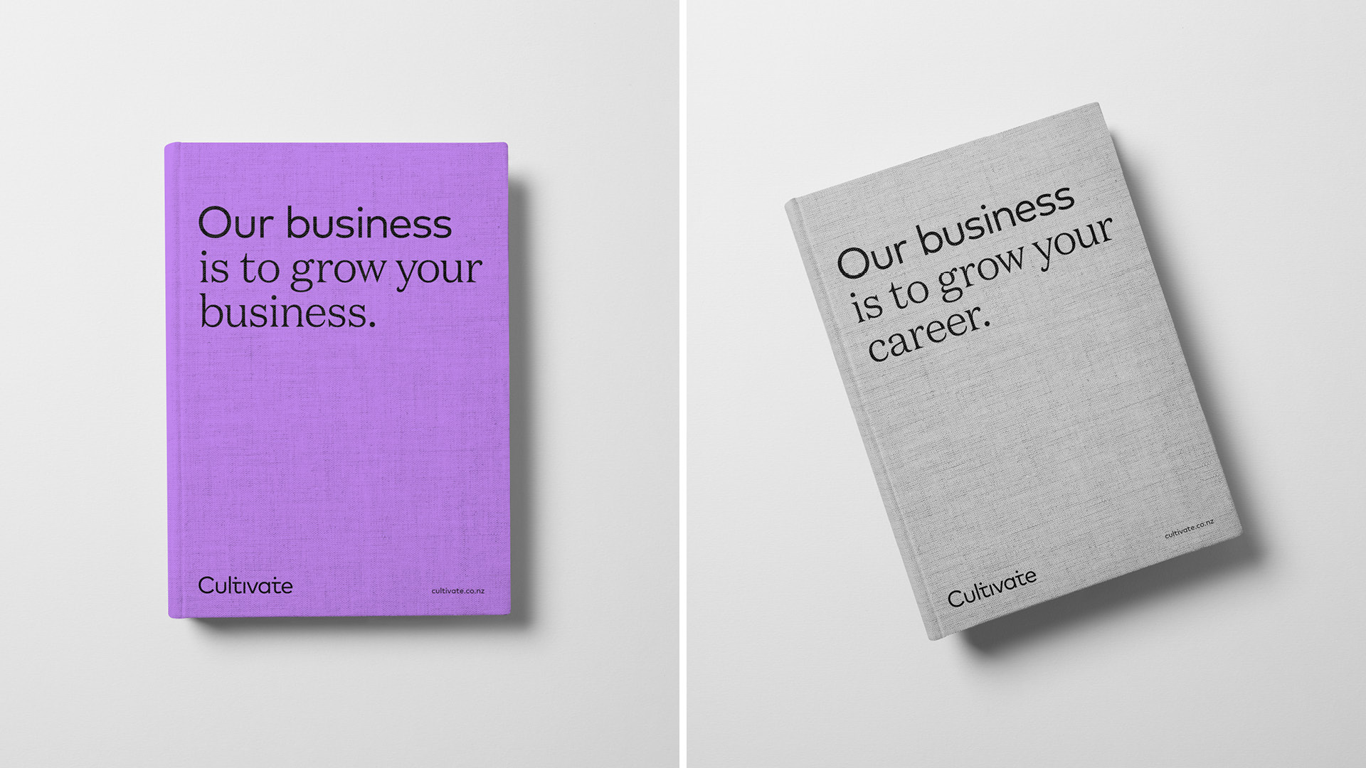 Cultivate book design