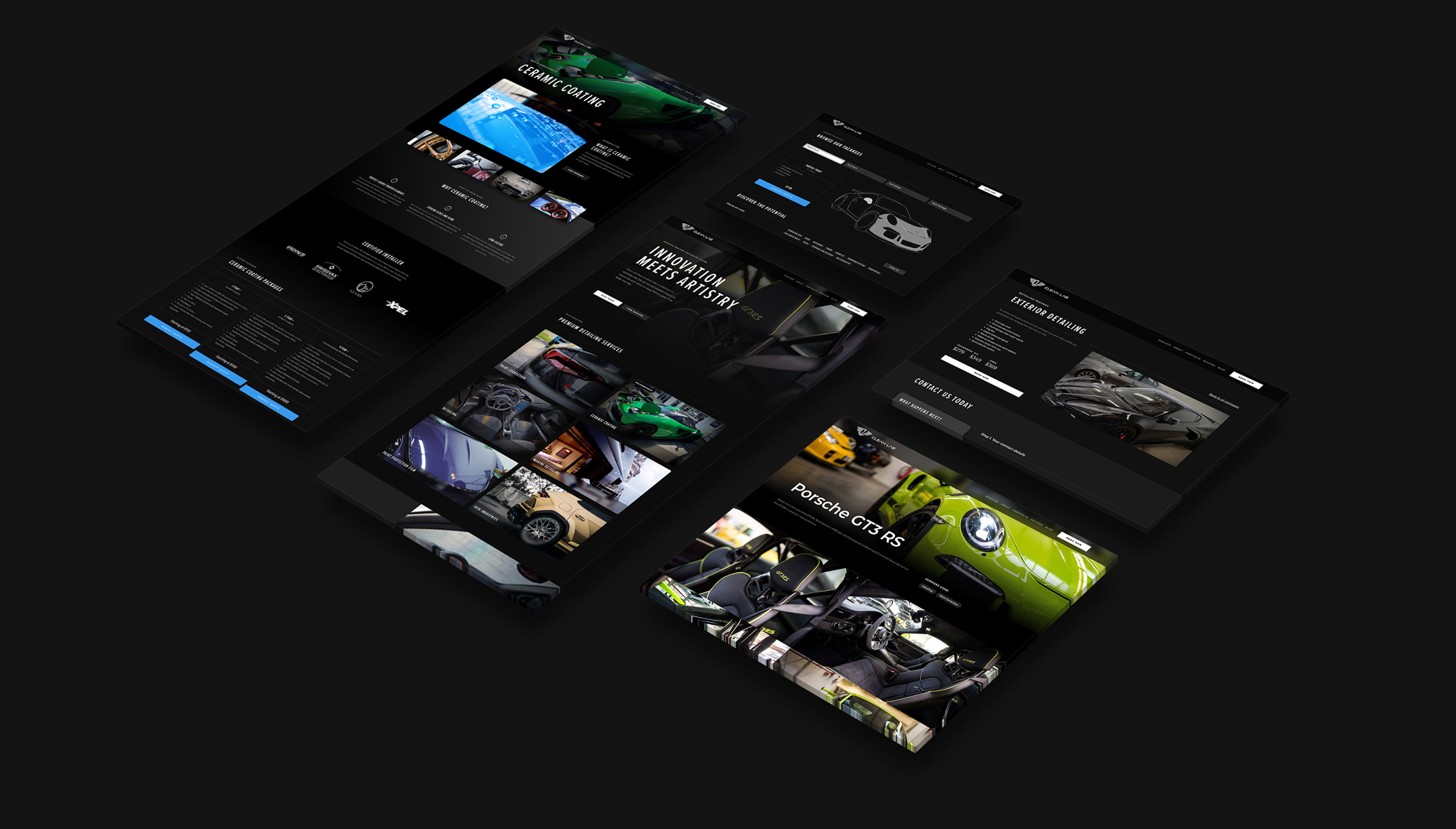 Clean Labs Detailing site Design Case Study