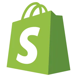 Shopify logo.