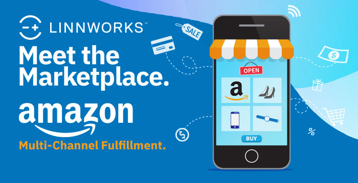 The Meet the Marketplace banner with a mobile phone displaying items in a marketplace.