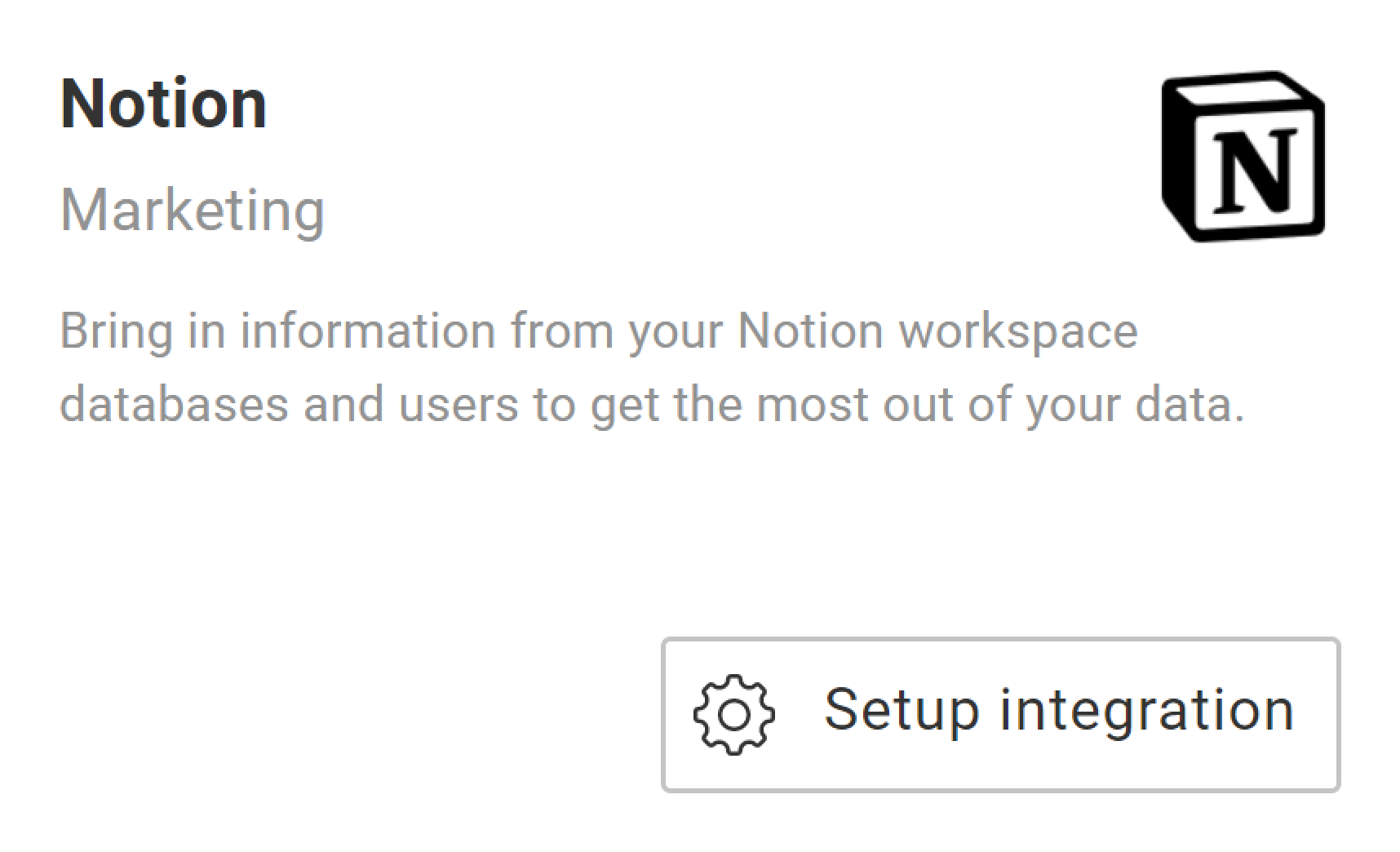 Configure Notion Connector