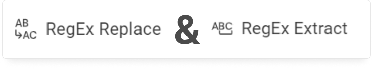 Nodes: ReGex Replace and Extract