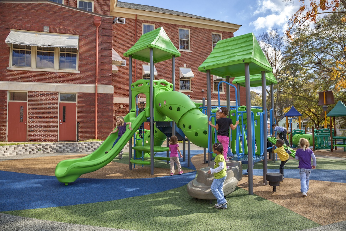 Early Childhood Play Equipment Safety Surfacing Park N Play Design