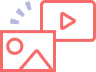 Le symbole de la combinaison des offres photo et vidéo Spark